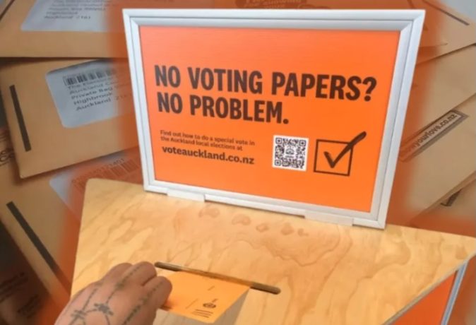 Postal voting is underway in the Papatoetoe election where turnout is tracking below the same point in last years vote.