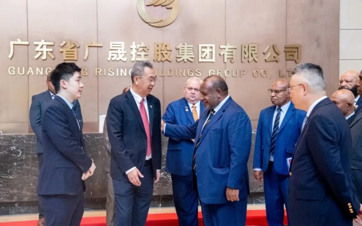 Prime Minister James Marape met with senior executives of several Chinese companies on Tuesday, according to the Chinese Embassy in PNG.
