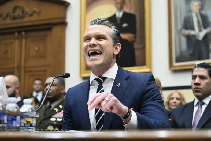 US Secretary of Defense Pete Hegseth
