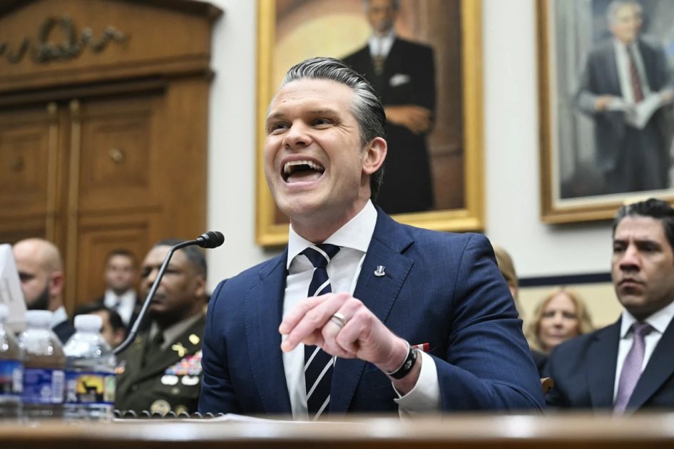 US Secretary of Defense Pete Hegseth