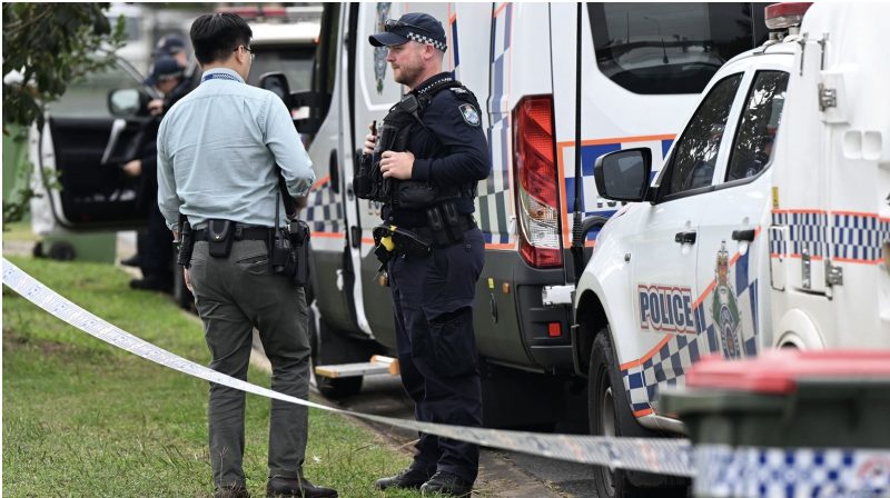 Emergency services were first called to the house on Monday night.