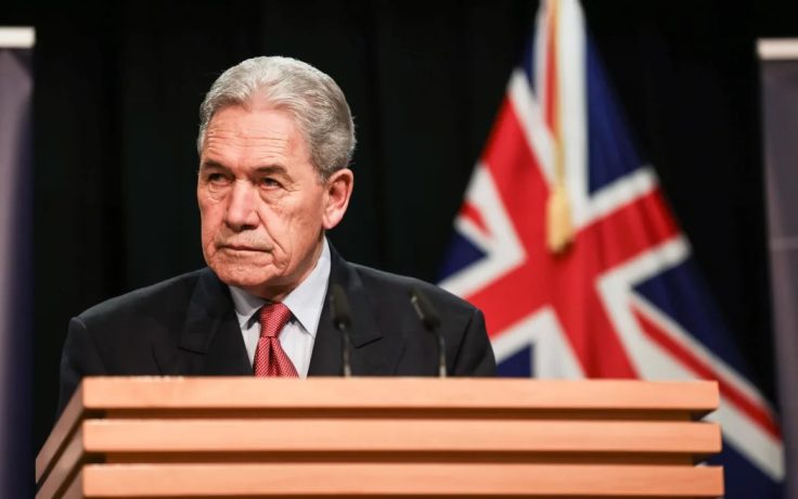 Foreign Minister Winston Peters.