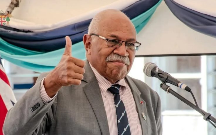 Fiji Prime Minister, Hon Sitiveni Rabuka
