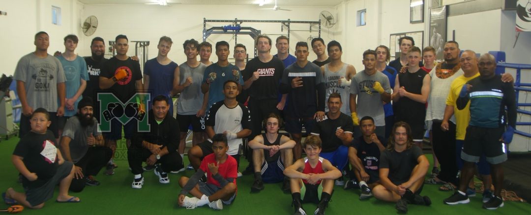 Snaback Boxing Samoa team