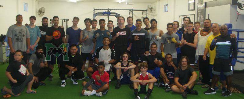Snaback Boxing Samoa team