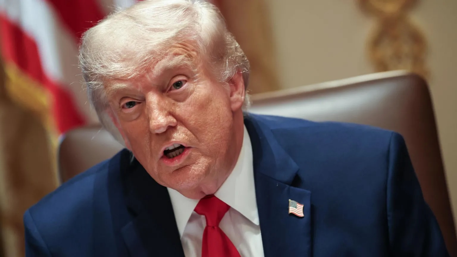 Trump gave an update on the negotiations during a public cabinet meeting in Washington on Wednesday
