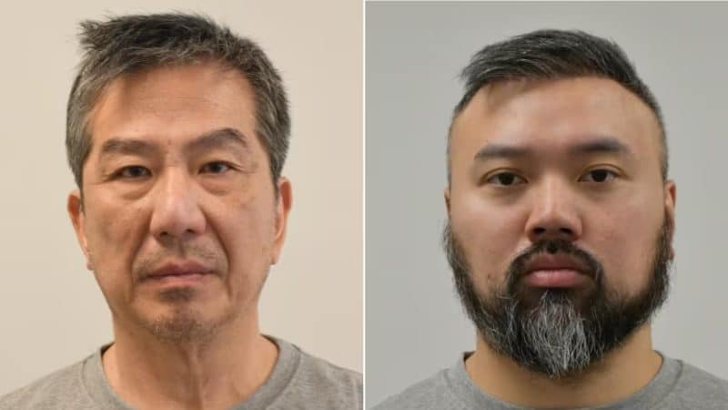 Undated handout photo of Chung Biu Yuen, who, along with Chi Leung Wai, is accused of assisting a foreign intelligence service, in London, Britain. Metropolitan Police