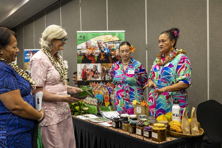 The Governor-General of the Commonwealth of Australia, Her Excellency the Honourable Ms Sam Mostyn AC, visits Samoan NGO's in Apai, Samoa.