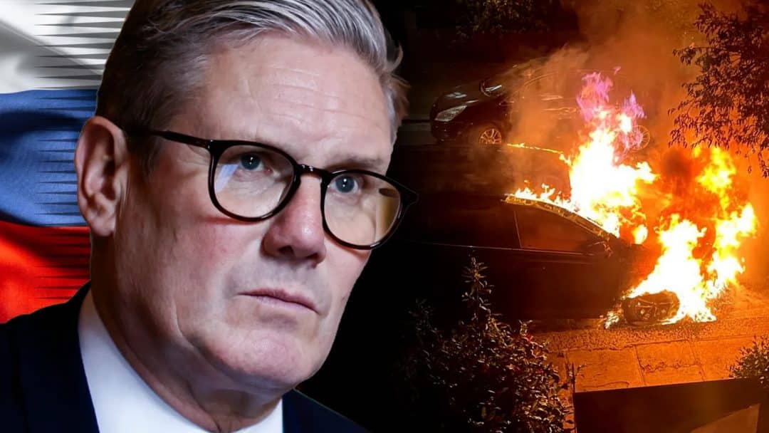 Fires targeting properties linked to Sir Keir Starmer were part of a Russian campaign, the BBC has found.