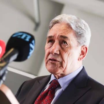 NZ First leader, Winston Peters