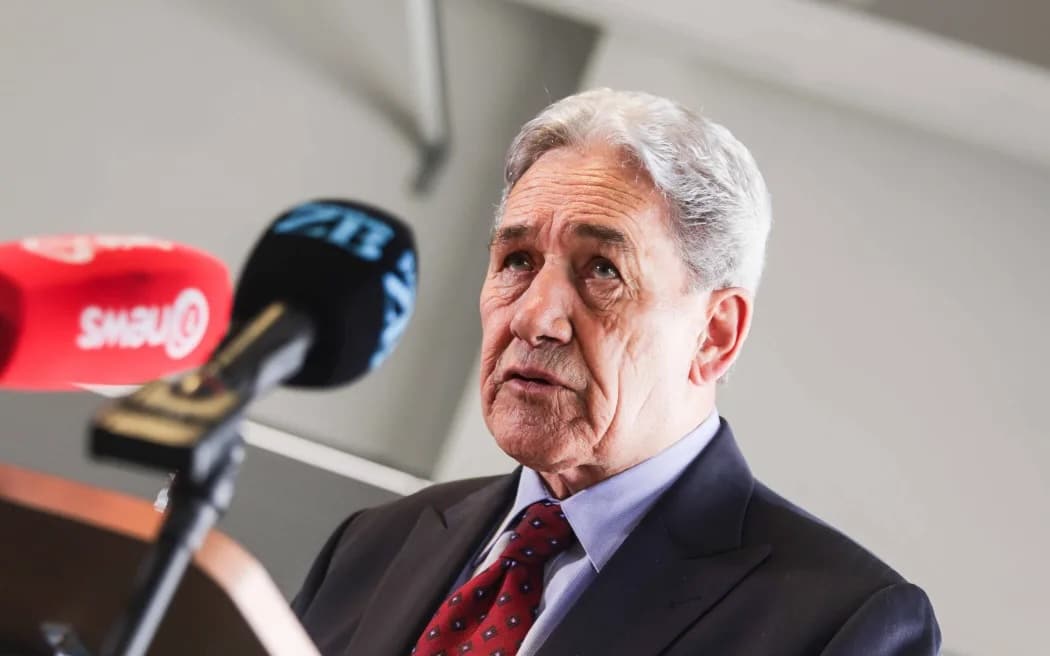 NZ First leader, Winston Peters