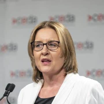 Victorian Premier Jacinta Allan is facing criticism from business that says WFH laws will hurt revenue. Eamon Gallagher.