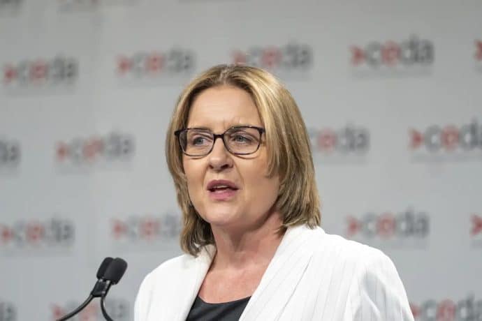 Victorian Premier Jacinta Allan is facing criticism from business that says WFH laws will hurt revenue. Eamon Gallagher.