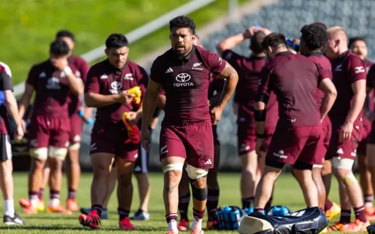 All Blacks captain Ardie Savea, who is of Samoan heritage, leads the pack in what is a historic game for the team's Pacific connection.