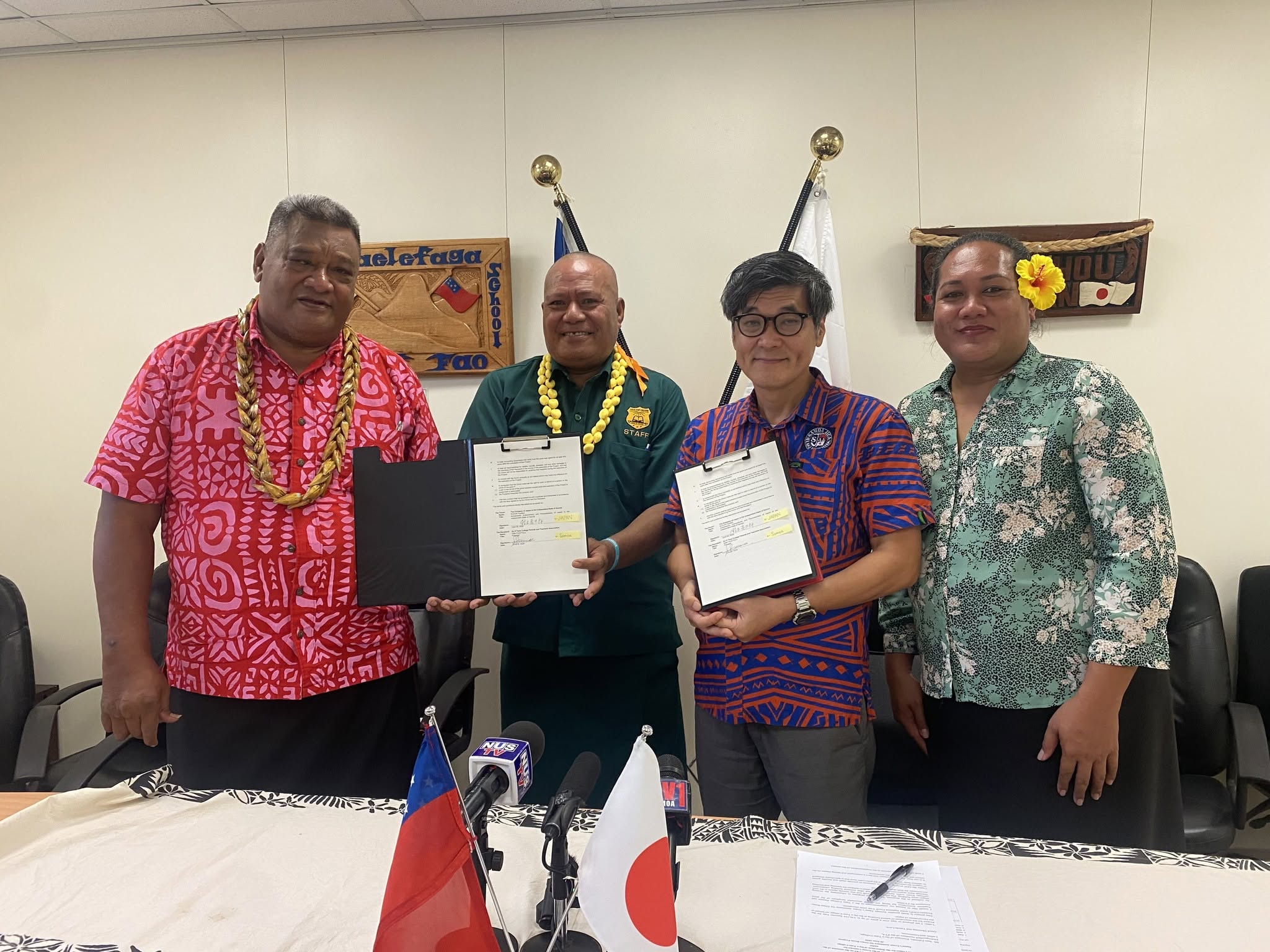 Itu o Tane college representatives