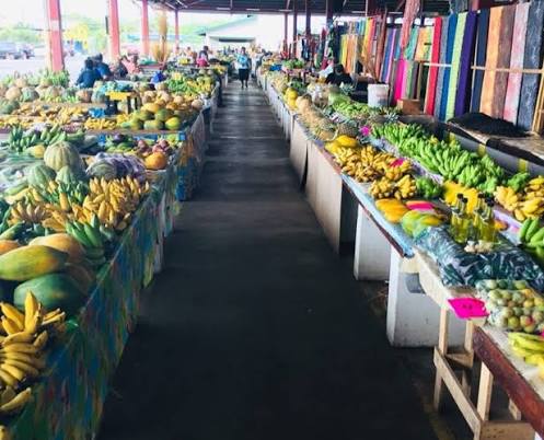 Samoa produce market