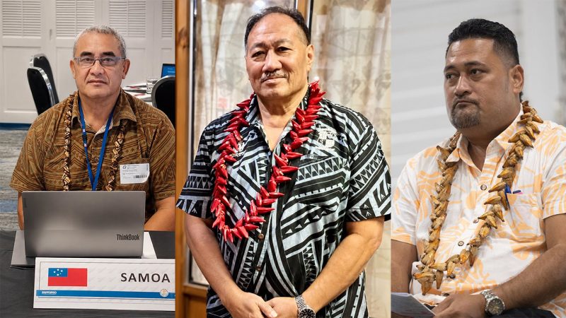 Tauiliili Vaelua Sonny Brown, Tamaletā Taimang Jensen, Unasa Viane Faifuaina Toala
