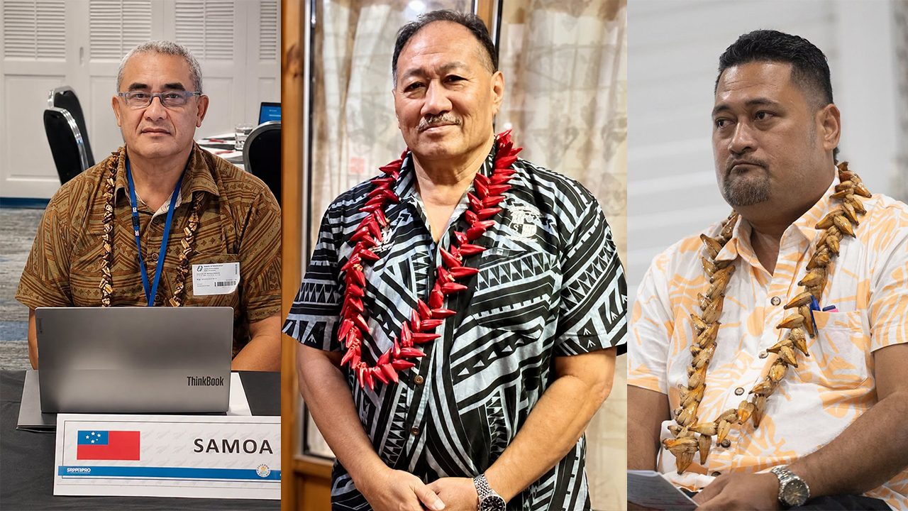 Tauiliili Vaelua Sonny Brown, Tamaletā Taimang Jensen, Unasa Viane Faifuaina Toala