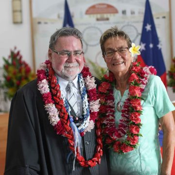 Vui Clarence Nelson & wife