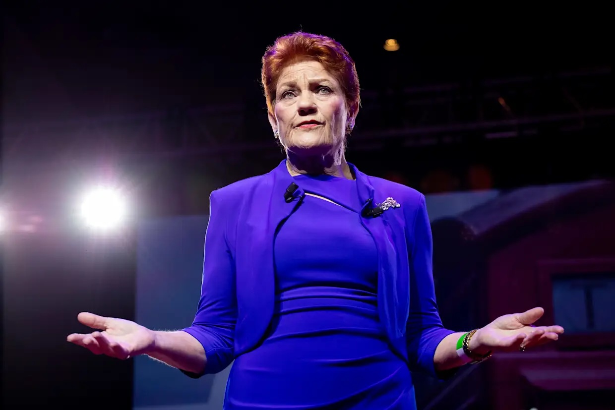Pauline Hanson’s speech at the CPAC conference in London has been criticised across the political spectrum.
