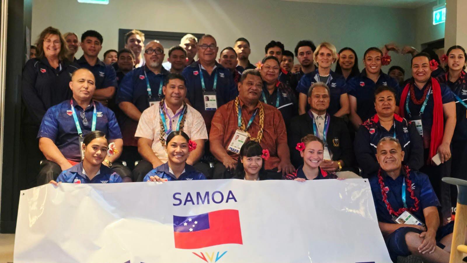 Team Samoa for Commonwealth Games 2026