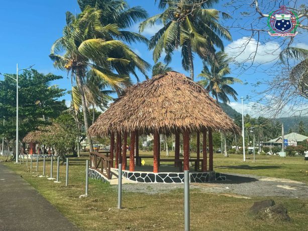 Samoan fale at Malaefatu Park