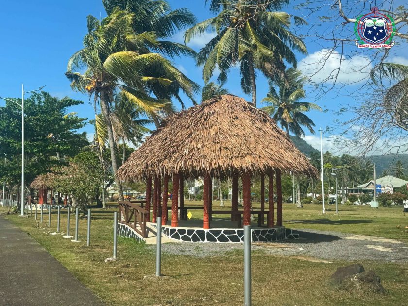 Samoan fale at Malaefatu Park