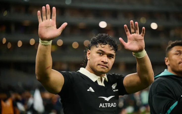 Wallace Sititi withdraws from All Blacks' opening South African tour match against the Stormers, with illness.